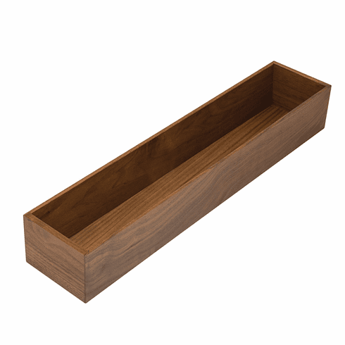 Hafele Dispensa Fineline Pantry Box, 5" wide, walnut, Item# 545.96.781, 54596781, 545-96-781