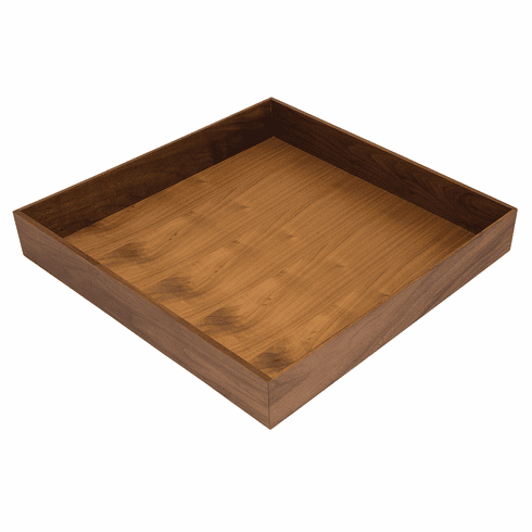 Hafele Dispensa Fineline Pantry Box, 19" wide, walnut, Item# 545.96.790, 54596790, 545-96-790