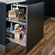 Hafele Tray Set, Dispensa, For Pantry Pull-Out & Base Pull-Out II, Chrome/Gray, width 4", 2 trays, Item# 546.63.578, 54663578, 546-63-578