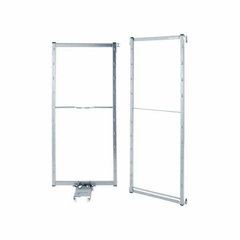 Hafele Tandem Chef's Pantry, for 46" Cabinet Frame, Silver, width 15", Item# 546.64.911, 54664911, 546-64-911