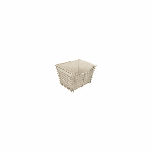 Hafele Cloth Basket Liner, for Wire Closet Basket with Full Extension Slides, For basket size: (D x W x H) 16" x 23" x 6", Item# 547.36.487, 54736487, 547-36-487