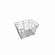 Hafele Wire Closet Basket, with Full Extension Slides, Chrome-plated, 14" x 17" x 11", with zinc-plated 14" slides, Item# 547.38.236, 54738236, 547-38-236