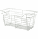 Hafele Wire Closet Basket, with Full Extension Slides, Matt nickel, 16" x 17" x 6", with nickel-plated 16" slides, Item# 547.38.652, 54738652, 547-38-652