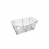 Hafele Wire Closet Basket, with Full Extension Slides, Chrome-plated, 12" x 23" x 11", with zinc-plated 12" slides, Item# 547.40.216, 54740216, 547-40-216