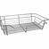 Hafele Wire Closet Basket, with Full Extension Slides, Chrome-plated, 16" x 23" x 6", with zinc-plated 16" slides, Item# 547.40.252, 54740252, 547-40-252
