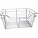 Hafele Wire Closet Basket, with Full Extension Slides, Chrome-plated, 16" x 23" x 11", with zinc-plated 16" slides, Item# 547.40.256, 54740256, 547-40-256