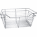 Hafele Wire Closet Basket, with Full Extension Slides, Chrome-plated, 16" x 23" x 11", with zinc-plated 16" slides, Item# 547.40.256, 54740256, 547-40-256