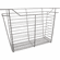 Hafele Wire Closet Basket, with Full Extension Slides, White, 12" x 23" x 17", with white 12" slides, Item# 547.40.718, 54740718, 547-40-718