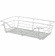 Hafele Wire Closet Basket, with Full Extension Slides, White, 14" x 23" x 6", with white 14" slides, Item# 547.40.732, 54740732, 547-40-732