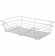Hafele Wire Closet Basket, with Full Extension Slides, White, 16" x 23" x 6", with white 16" slides, Item# 547.40.752, 54740752, 547-40-752