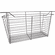 Hafele Wire Closet Basket, with Full Extension Slides, Chrome-plated, 14" x 29" x 17", with zinc-plated 14" slides, Item# 547.41.238, 54741238, 547-41-238