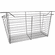 Hafele Wire Closet Basket, with Full Extension Slides, Chrome-plated, 14" x 29" x 17", with zinc-plated 14" slides, Item# 547.41.238, 54741238, 547-41-238
