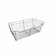 Hafele Wire Closet Basket, with Full Extension Slides, Chrome-plated, 16" x 29" x 11", with zinc-plated 16" slides, Item# 547.41.256, 54741256, 547-41-256