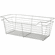 Hafele Wire Closet Basket, with Full Extension Slides, Matt nickel, 14" x 29" x 11", with nickel-plated 14" slides, Item# 547.41.636, 54741636, 547-41-636