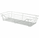Hafele Wire Closet Basket, with Full Extension Slides, White, 14" x 29" x 6", with white 14" slides, Item# 547.41.732, 54741732, 547-41-732