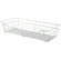Hafele Wire Closet Basket, with Full Extension Slides, White, 14" x 29" x 6", with white 14" slides, Item# 547.41.732, 54741732, 547-41-732