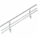 Hafele Shoe Fence, For Shelves, Chrome-plated, length 29", Item# 547.51.204, 54751204, 547-51-204