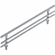 Hafele Fence, for Wood Shelves, Kesseböhmer, Length: 248 (9 3/4"), Item# 547.51.218, 54751218, 547-51-218