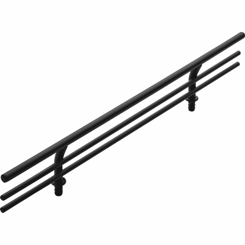 Hafele Shoe Fence, For Shelves, Black, length 17", Item# 547.51.302, 54751302, 547-51-302
