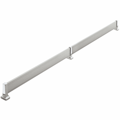 Hafele Shoe Fence Set, TAG Synergy Elite Collection, Polished chrome, length 35", Item# 547.52.226, 54752226, 547-52-226