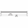 Hafele Shoe Fence Set, TAG Synergy Elite Collection, Black, length 17", Item# 547.52.522, 54752522, 547-52-522