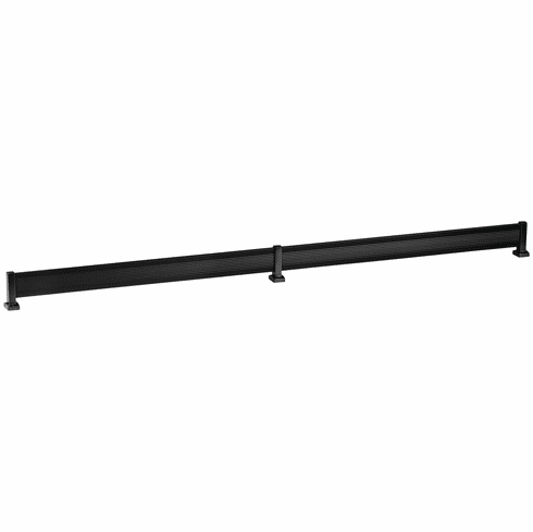 Hafele Shoe Fence Set, TAG Synergy Elite Collection, Black, length 35", Item# 547.52.526, 54752526, 547-52-526