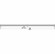 Hafele Shoe Fence Set, TAG Synergy Elite Collection, Black, length 35", Item# 547.52.526, 54752526, 547-52-526