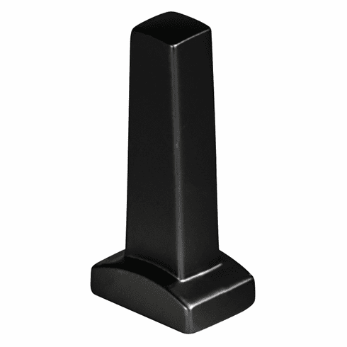 Hafele Post for Shoe Fence, TAG Synergy Elite Collection, End post, Black, Item# 547.52.590, 54752590, 547-52-590