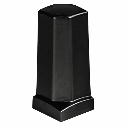 Hafele Post for Shoe Fence, TAG Synergy Elite Collection, Corner post, Black, Item# 547.52.599, 54752599, 547-52-599