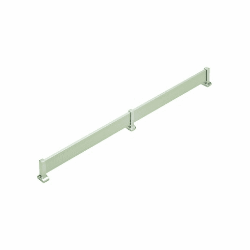 Hafele Shoe Fence Set, TAG Synergy Elite Collection, Matt nickel, length 17", Item# 547.52.622, 54752622, 547-52-622