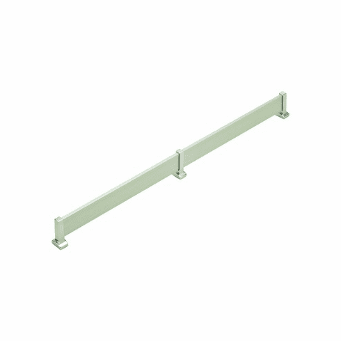 Hafele Shoe Fence Set, TAG Synergy Elite Collection, Matt nickel, length 23", Item# 547.52.623, 54752623, 547-52-623