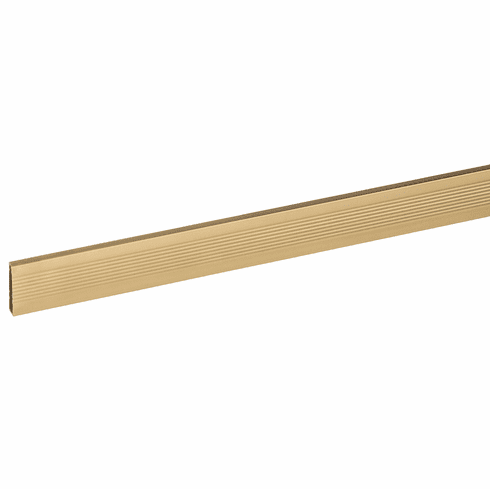 Hafele Shoe Fence Bar, TAG Synergy Elite Collection, Matt gold, 90" length, Item# 547.52.941, 54752941, 547-52-941