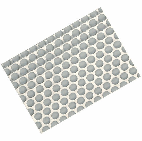 Hafele Cabinet Protector Mat, Polystyrene, W x D: 45 1/4" x 24 5/8", Gray/Stainless, Item# 547.91.550, 54791550, 547-91-550