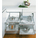 Hafele Magic Corner II, for Blind Corner Cabinets, Champagne, swings right, Item# 548.10.440, 54810440, 548-10-440
