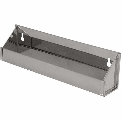 Hafele Tip-Out Tray, Stainless Steel, 287 mm (11 15/16") width, Item# 549.29.080, 54929080, 549-29-080