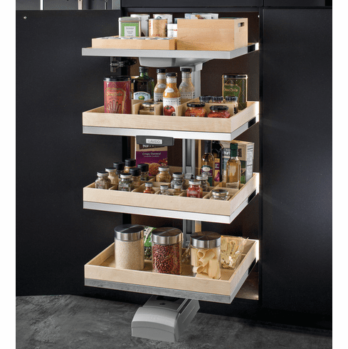 Hafele Pantry Frame, for LAVIDO Pantry Pull-Out, Top shelf storage: (68") 1727 mm, Item# 549.60.911, 54960911, 549-60-911