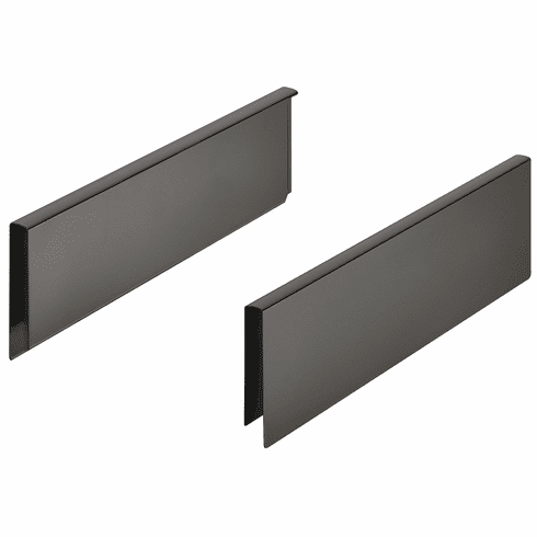 Hafele Height Extension Panel, Hafele Matrix Box P, For gallery railing system, Length 450mm (17 11/16"), anthracite, Item# 551.60.304, 55160304, 551-60-304