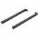 Hafele Gallery Rail, Rectangular, Hafele Matrix Box P, For gallery railing system, Length 550mm (21 21/32"), anthracite, Item# 551.60.326, 55160326, 551-60-326