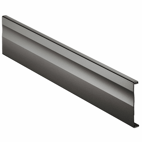 Hafele Front Panel, Hafele Matrix, Aluminum, Length 788mm (31"), anthracite, Item# 551.61.315, 55161315, 551-61-315