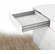 Hafele Double-Wall Drawer System Frame, Drawer side height 90 mm, Nova Pro Scala, Grass, Item# 551.82.756, 55182756, 551-82-756