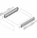 Hafele Double-Wall Drawer System Frame, Drawer side height 90 mm, Nova Pro Scala, Grass, Item# 551.82.756, 55182756, 551-82-756