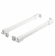 Hafele Side Railing, Hafele Matrix Box Slim A, for pull out for door front fixing, white, for nominal length: 500mm, Item# 552.30.715, 55230715, 552-30-715