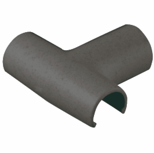 Hafele Cross Rail Holder, Round, Hafele Matrix Box P, For gallery railing system, Anthracite, Item# 553.59.439, 55359439, 553-59-439