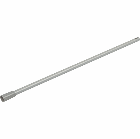 Hafele Gallery Rail, Round, Hafele Matrix Box P, For pull out for door front fixing, Length 600mm (23 5/8"), white, Item# 553.59.607, 55359607, 553-59-607