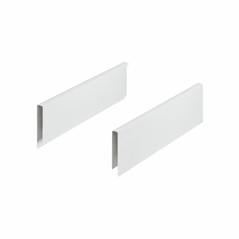 Hafele Height Extension Panel, Hafele Matrix Box P, For gallery railing system, Length 350mm (13 3/4"), metallic white, Item# 553.60.602, 55360602, 553-60-602