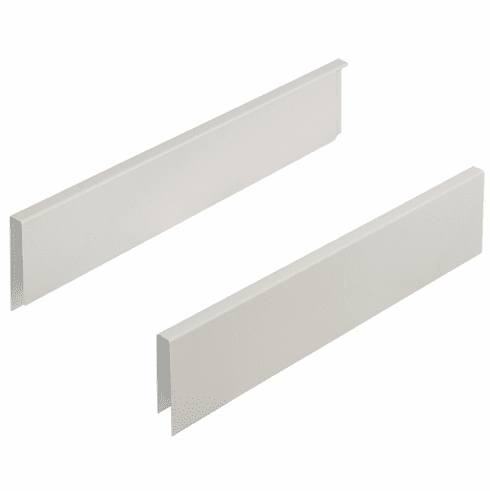 Hafele Height Extension Panel, Hafele Matrix Box P, For pull out for door front fixing, Length 500mm (19 11/16"), champagne, Item# 553.60.805, 55360805, 553-60-805