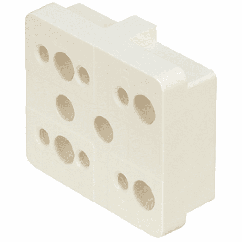 Hafele Spacer, For Hafele Matrix Box P internal drawer and internal pull out, White, Item# 553.62.700, 55362700, 553-62-700