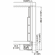 Hafele Double-Wall Drawer System Frame, Drawer side height 237 mm (9 5/16"), Lineabox, Salice, Length (21") 533 mm, gray, Item# 555.83.534, 55583534, 555-83-534