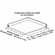 Hafele Double-Wall Drawer System Frame, Drawer side height 237 mm (9 5/16"), Lineabox, Salice, Length (21") 533 mm, gray, Item# 555.83.534, 55583534, 555-83-534