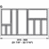 Hafele Sky Cutlery Tray, for 21" and 21 11/16" Deep Drawer, Plastic, slate gray; trimmable width: 810 - 850 mm (31 7/8 - 33 7/16"), Item# 556.55.389, 55655389, 556-55-389